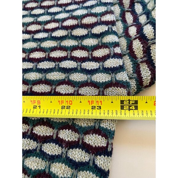 Vintage Jantzen Classics Size XL Men's Geometric Pattern Crewneck Sweater, 90s - Picture 6 of 9